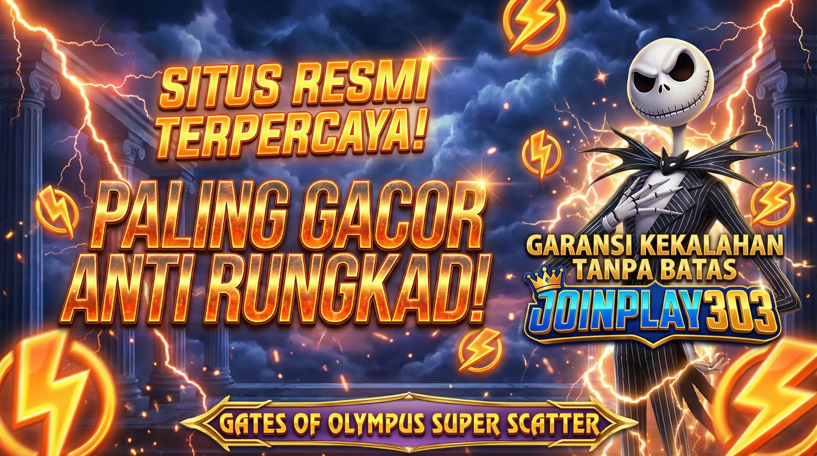 JOINPLAY303 Situs Gacor Slot Online Gampang Menang Hari Ini RTP Live Lagi Tinggi Resmi Terpercaya